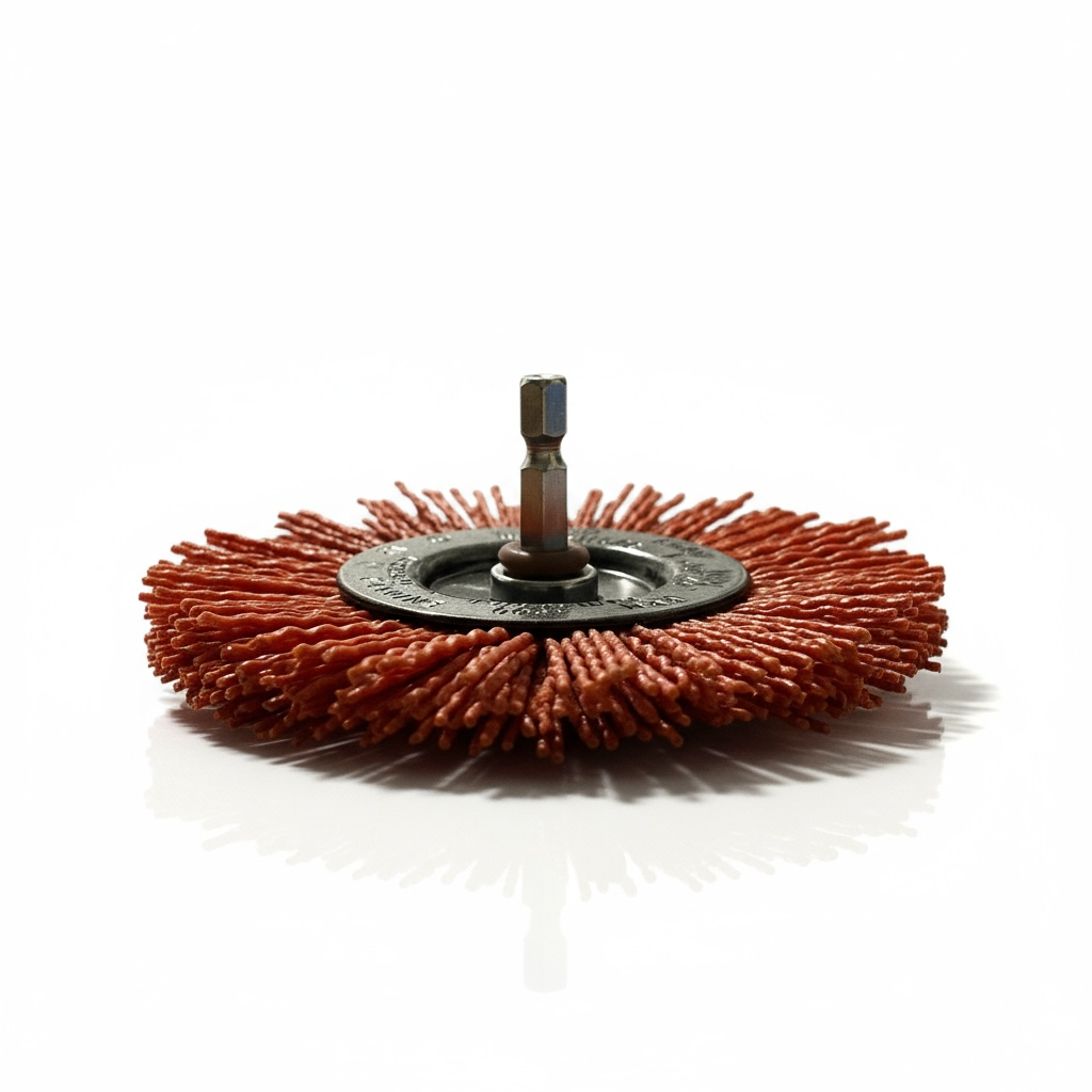Kazán égőtér tisztító nylon kefe 100mm