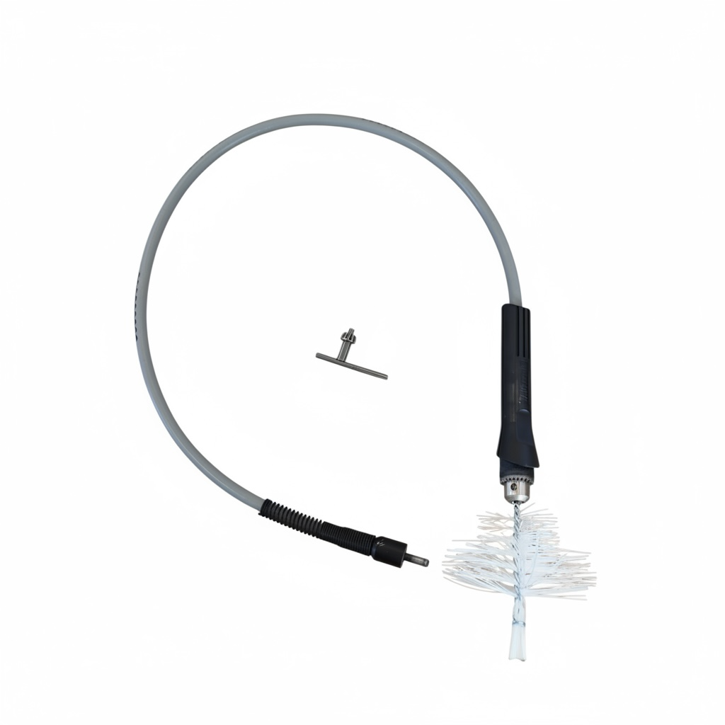 WB6 Cleaning Brush with 3E Flexible Shaft Chuck