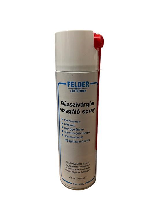 Gázszivárgás-jelző spray